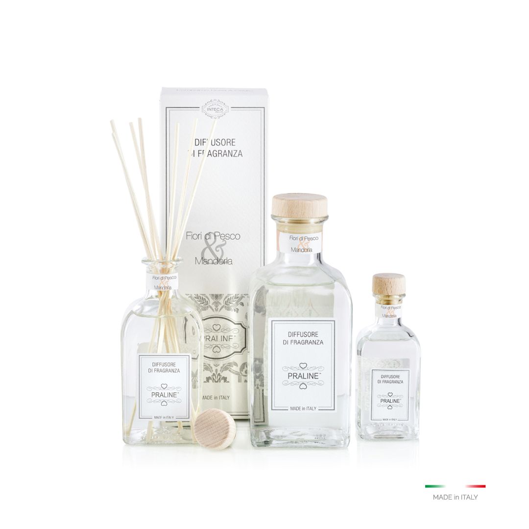 Fragranza bastoncini Fiori di Pesco & Mandorla 100 ml - immagine 5