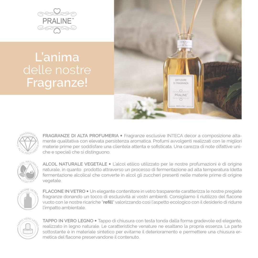 Fragranza bastoncini Gelsomino e Legno di Cashmere 100 ml - immagine 2