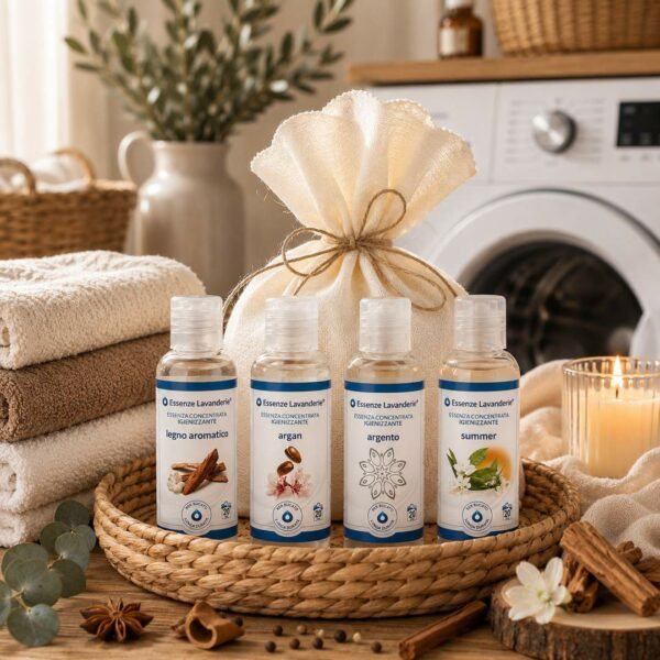 Kit Speziato di 4 essenze per bucato
