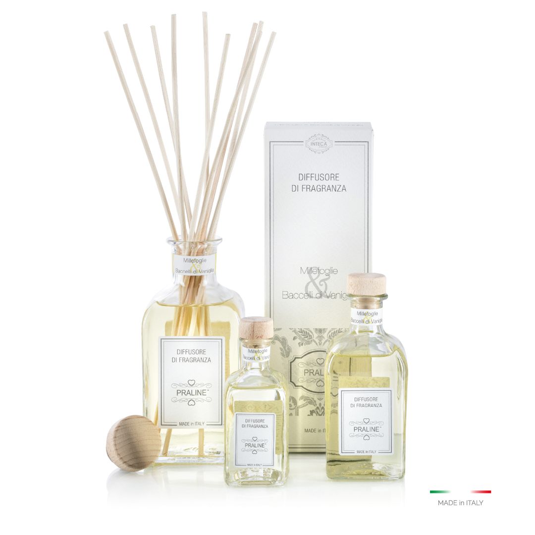 Fragranza bastoncini Millefoglie & Baccelli di Vaniglia 500 ml - immagine 5