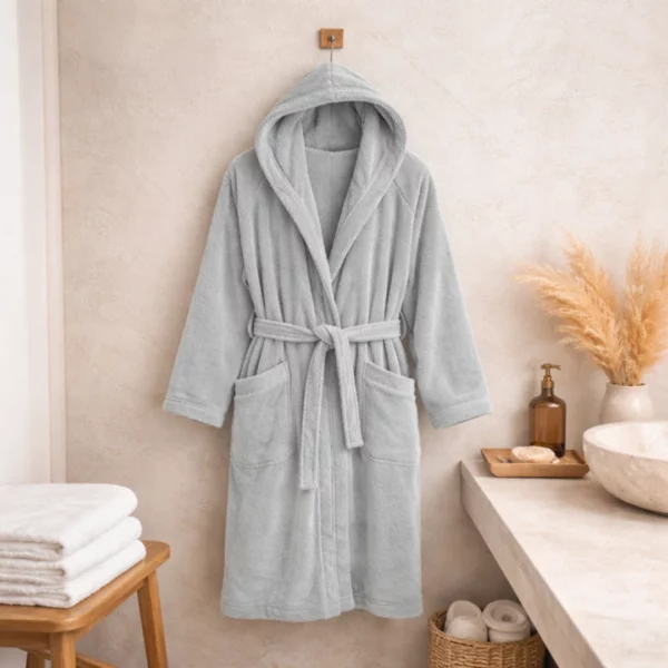 Accappatoio Smart grigio perla M/L