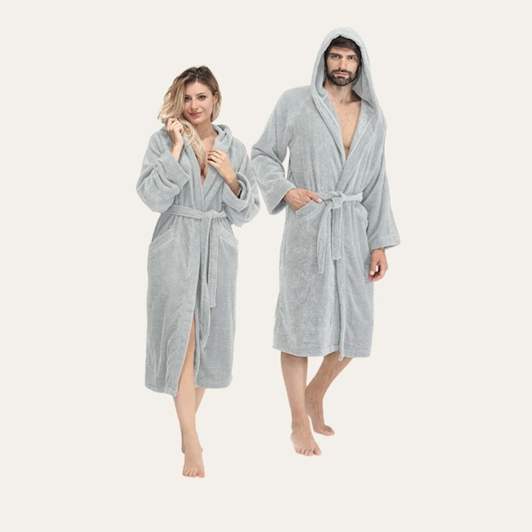 Accappatoio Smart grigio perla M/L - immagine 4
