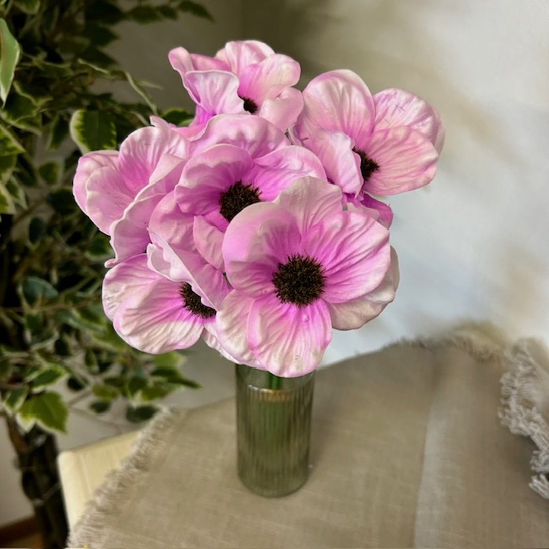 Mazzo di anemoni lilla - immagine 2