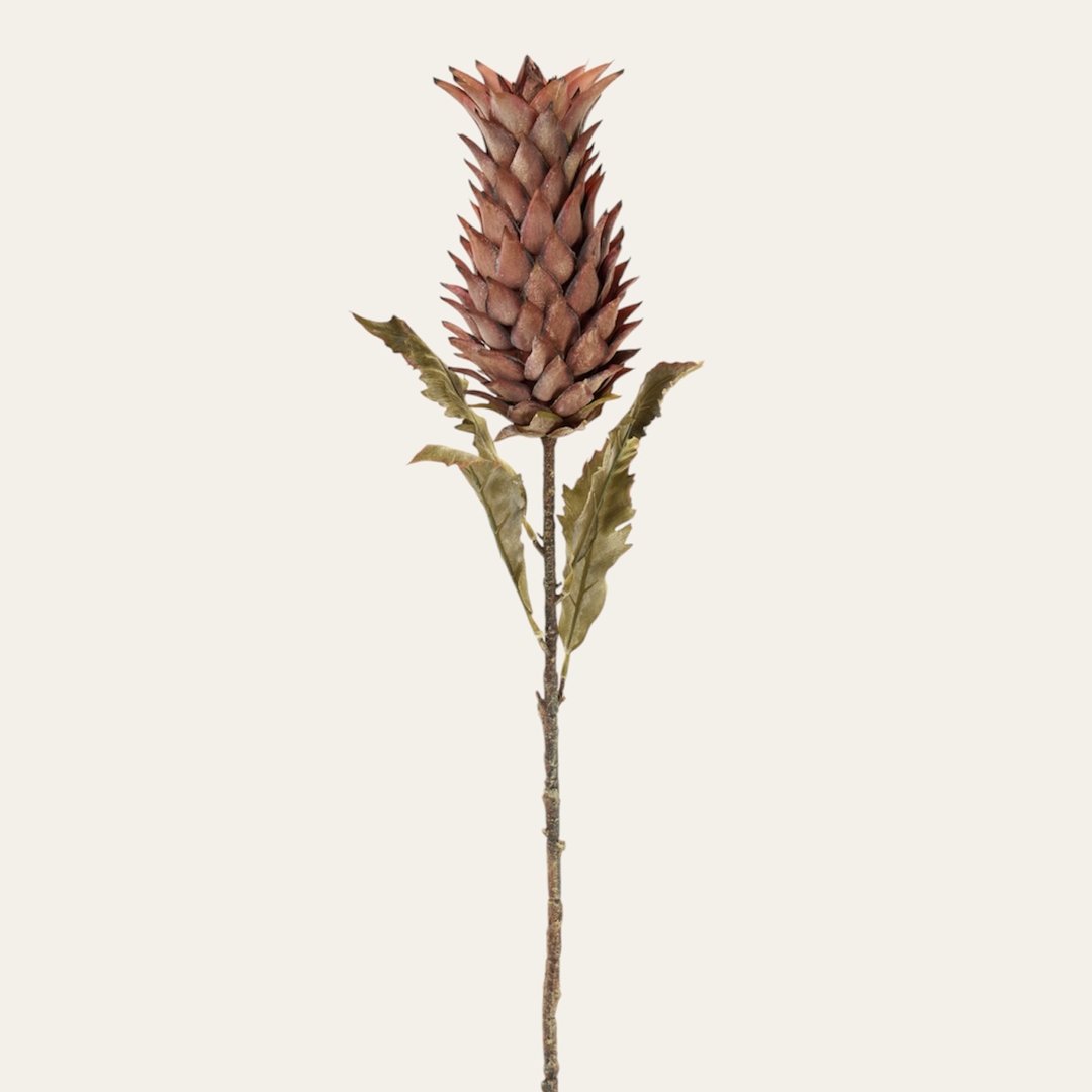 Bromelia artificiale malva - immagine 2