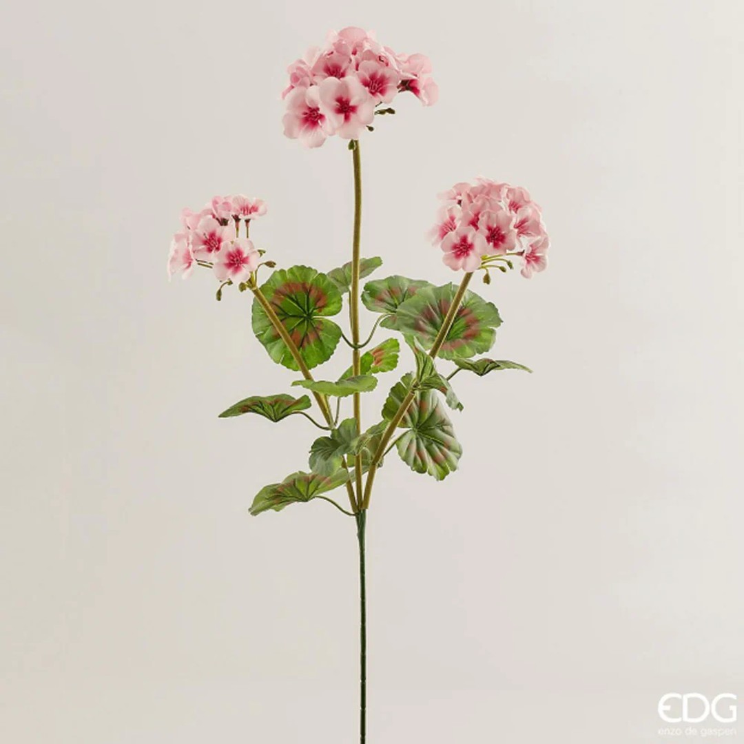 Ramo di Geranio rosa 70 cm - immagine 2