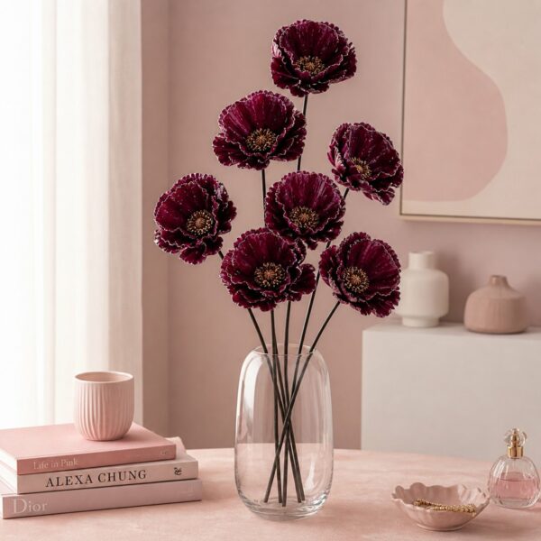 Papavero decorativo glossy viola