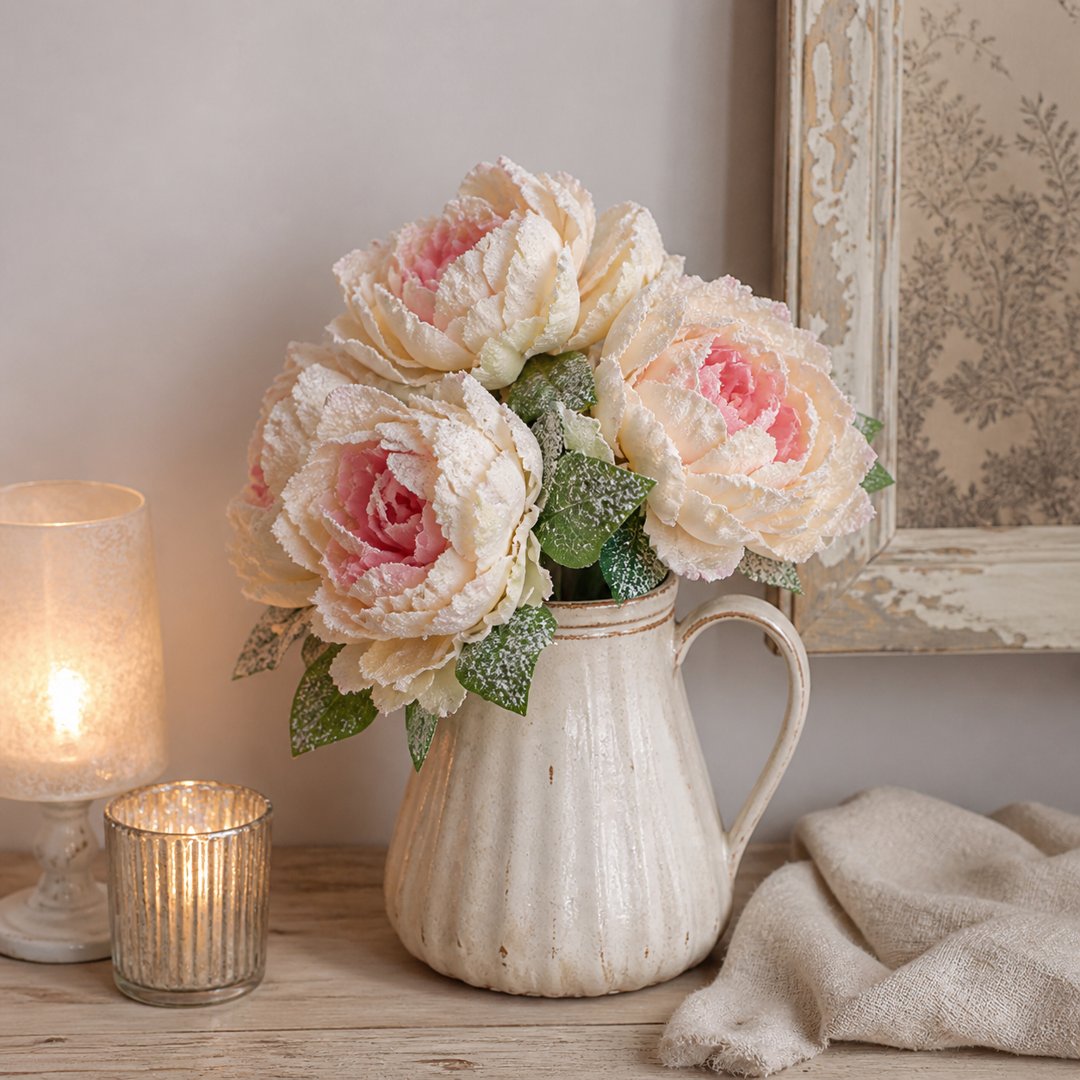 Bouquet peonie rosa