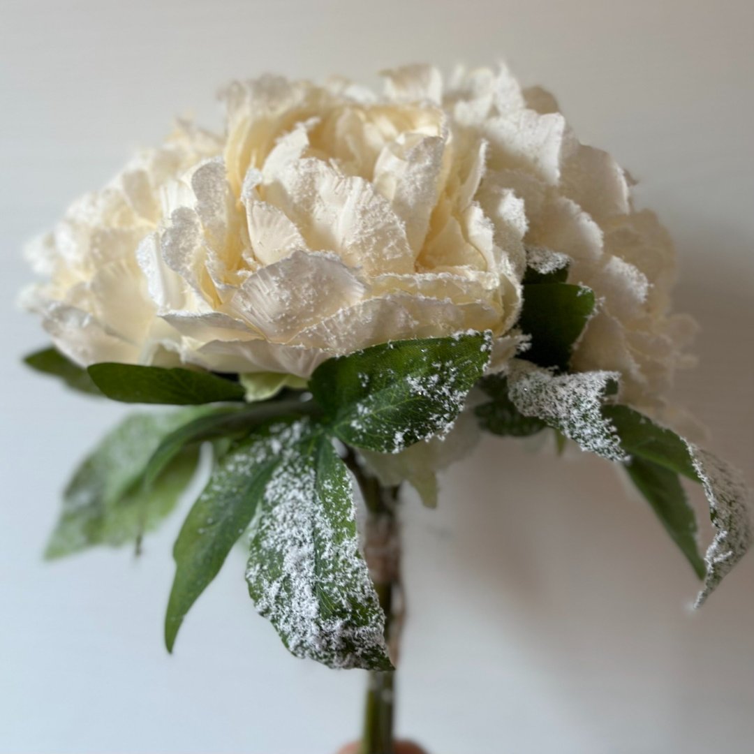 Bouquet peonie bianche - immagine 2