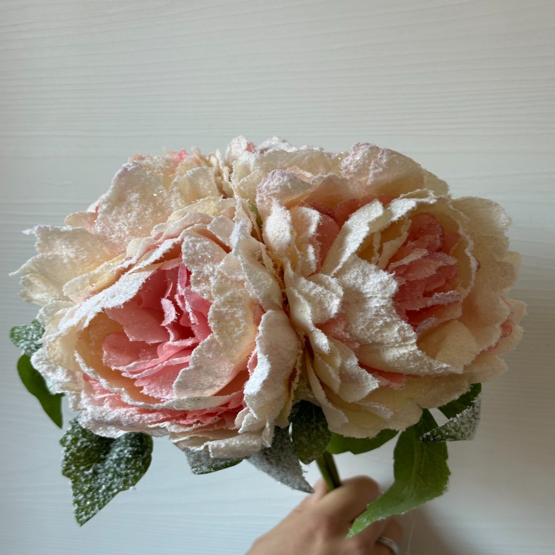 Bouquet peonie rosa - immagine 2