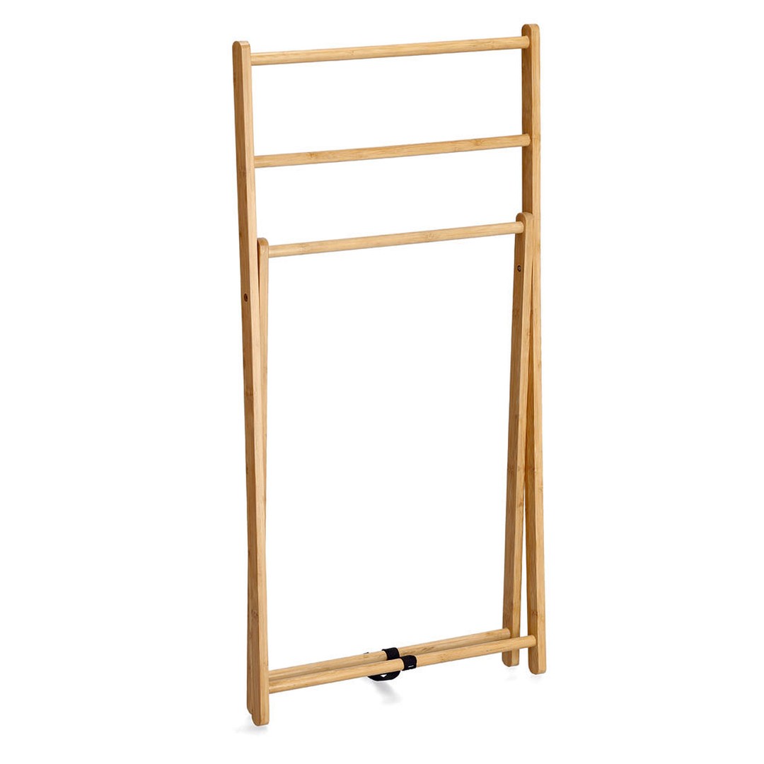 Portasciugamani in legno pieghevole - immagine 2