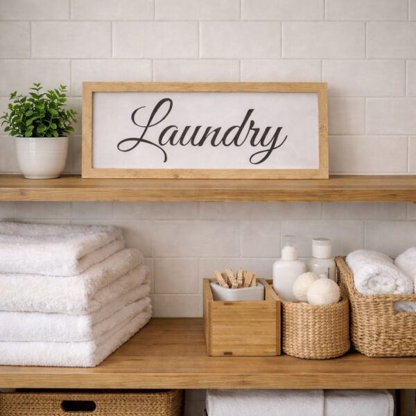 Quadro Laundry chiaro