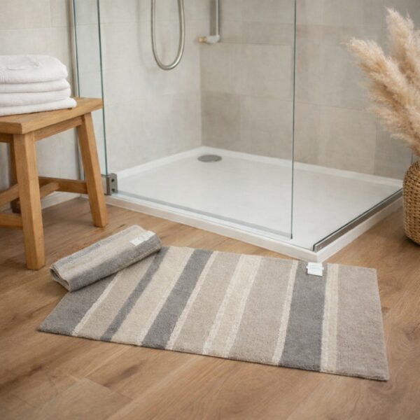 Tappeto Nuance grigio 100x50