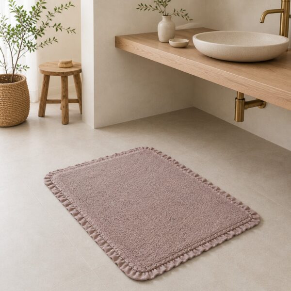 Tappeto Volant rosa 100x50 cm