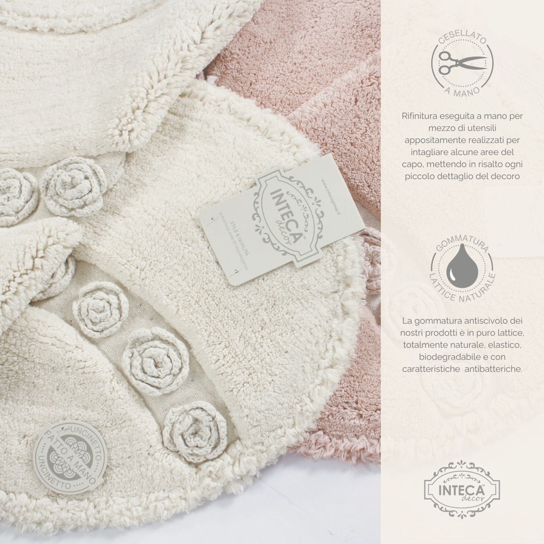 Tappeto Rose Romance avorio - immagine 3