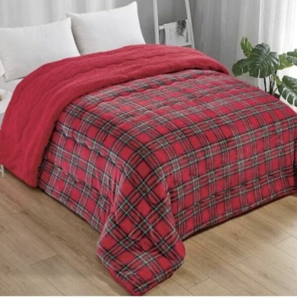 Trapunta Tartan Matrimoniale