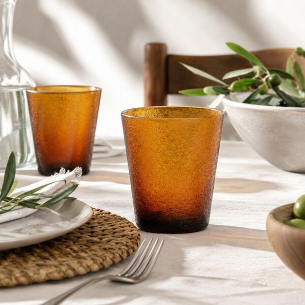 Bicchiere Memento amber