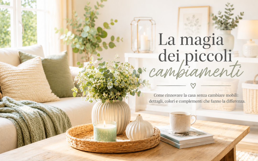 4° lezione – LA MAGIA DEI PICCOLI CAMBIAMENTI
