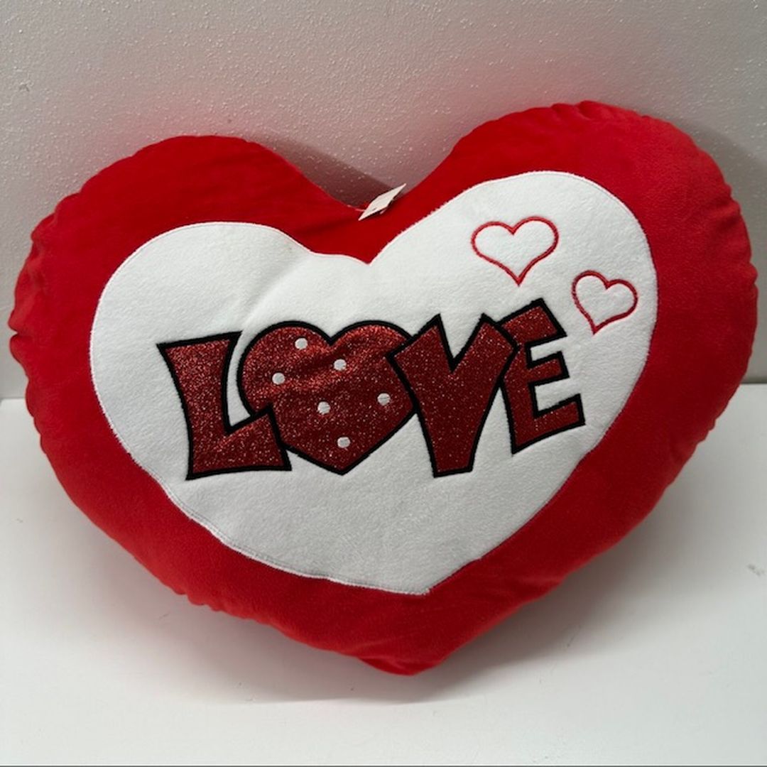 Cuscino a Cuore Rosso - immagine 2