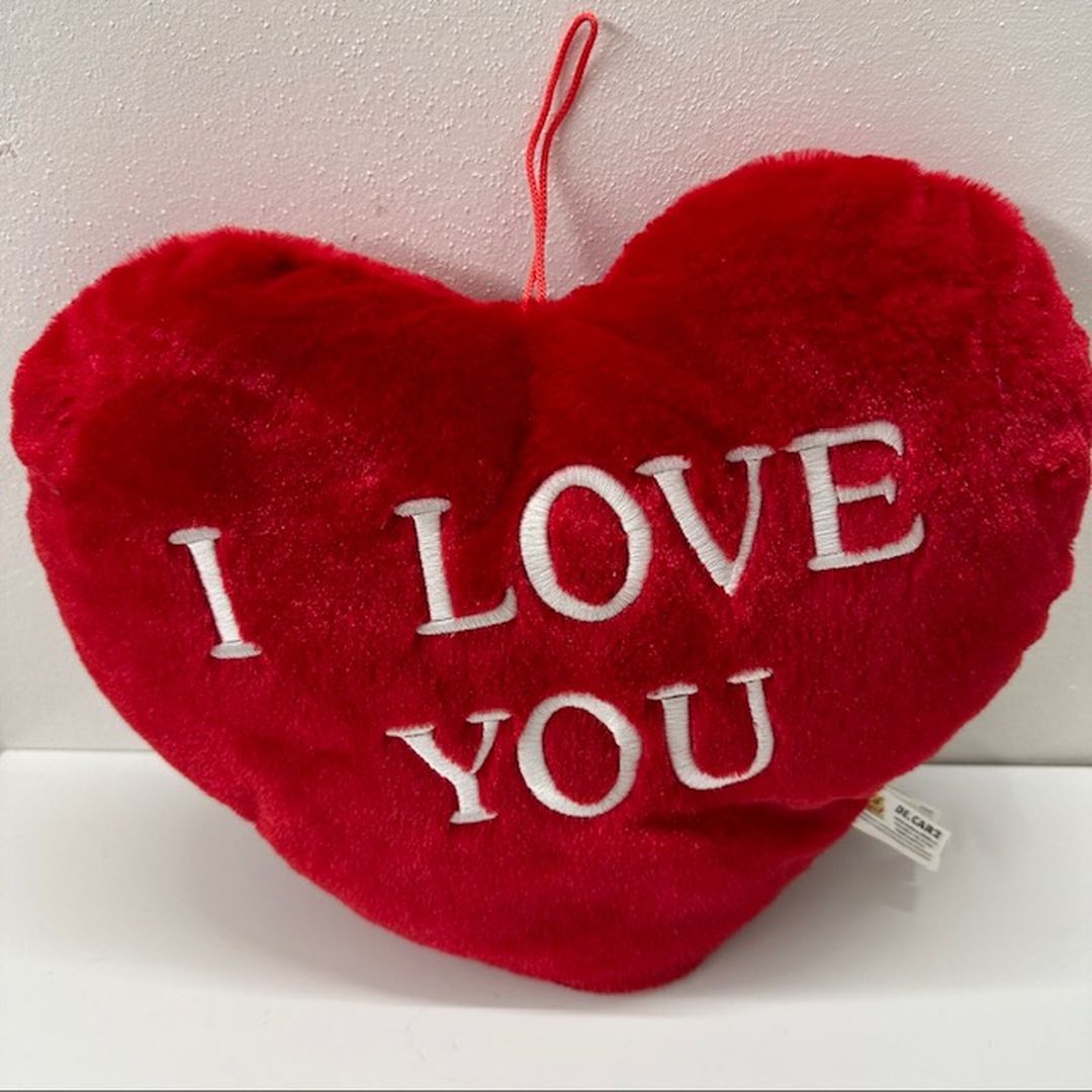 Cuscino Rosso a Cuore - immagine 2