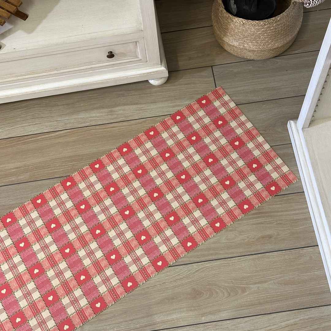 Passatoia a metraggio Tartan Rosso - immagine 2