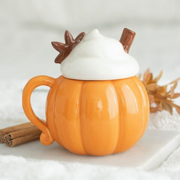Tazza con coperchio Crema di zucca