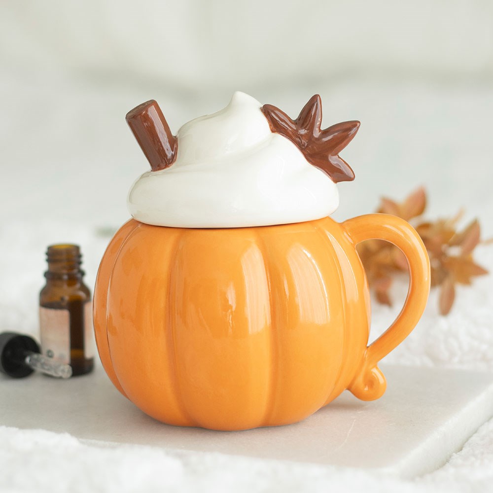 Bruciatore per cere e oli Crema di Zucca