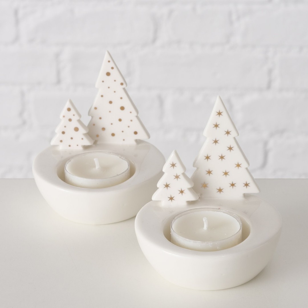 Porta tealight Alberi star - immagine 2