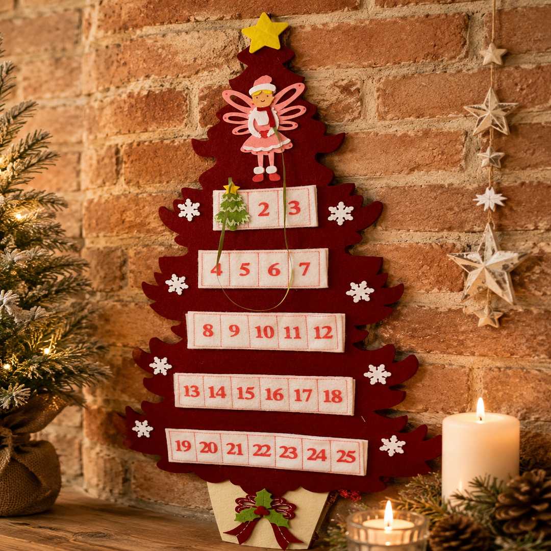 Calendario dell'avvento "Fatina"