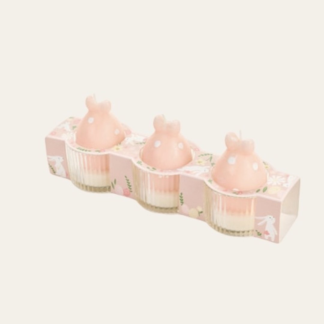 Tre Candele uova rosa - immagine 2