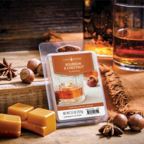 Cera profumata Bourbon e Chestnut