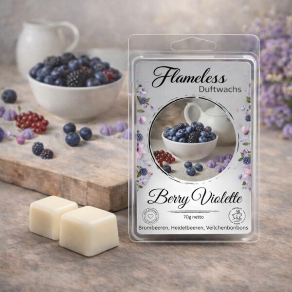 Cera profumata Berry Violet da 6