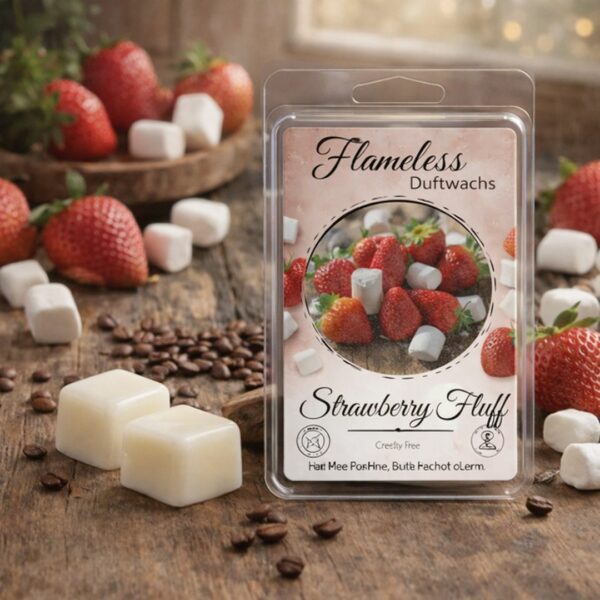Cera profumata Strawberry Fluff da 6