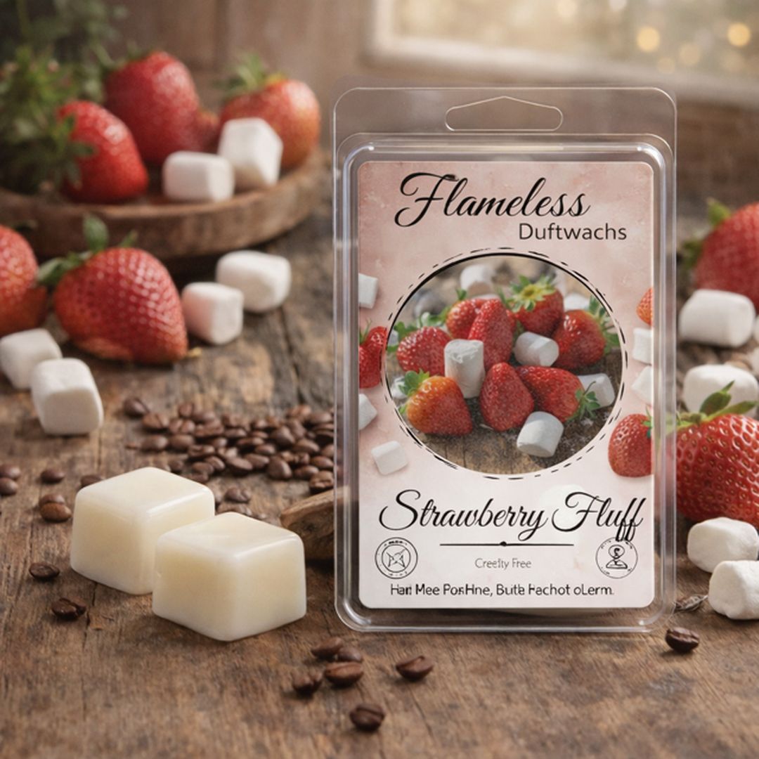 Cera profumata Strawberry Fluff da 6