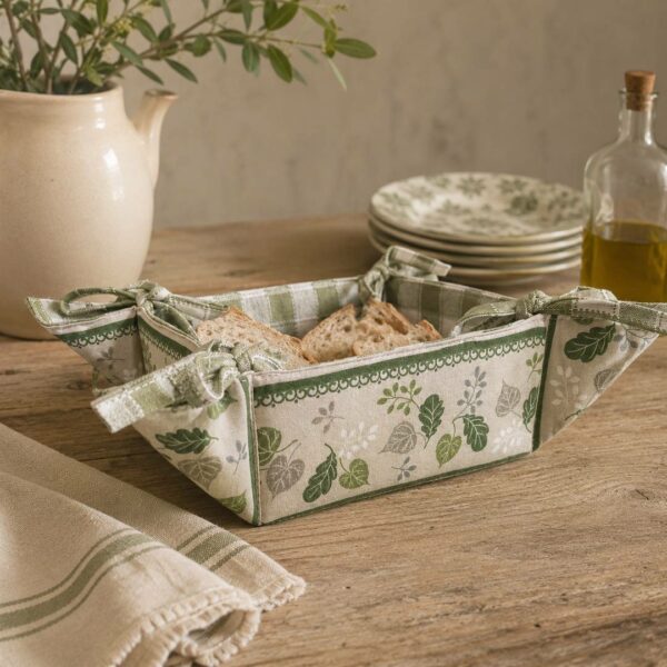 Cestino porta pane Foglie