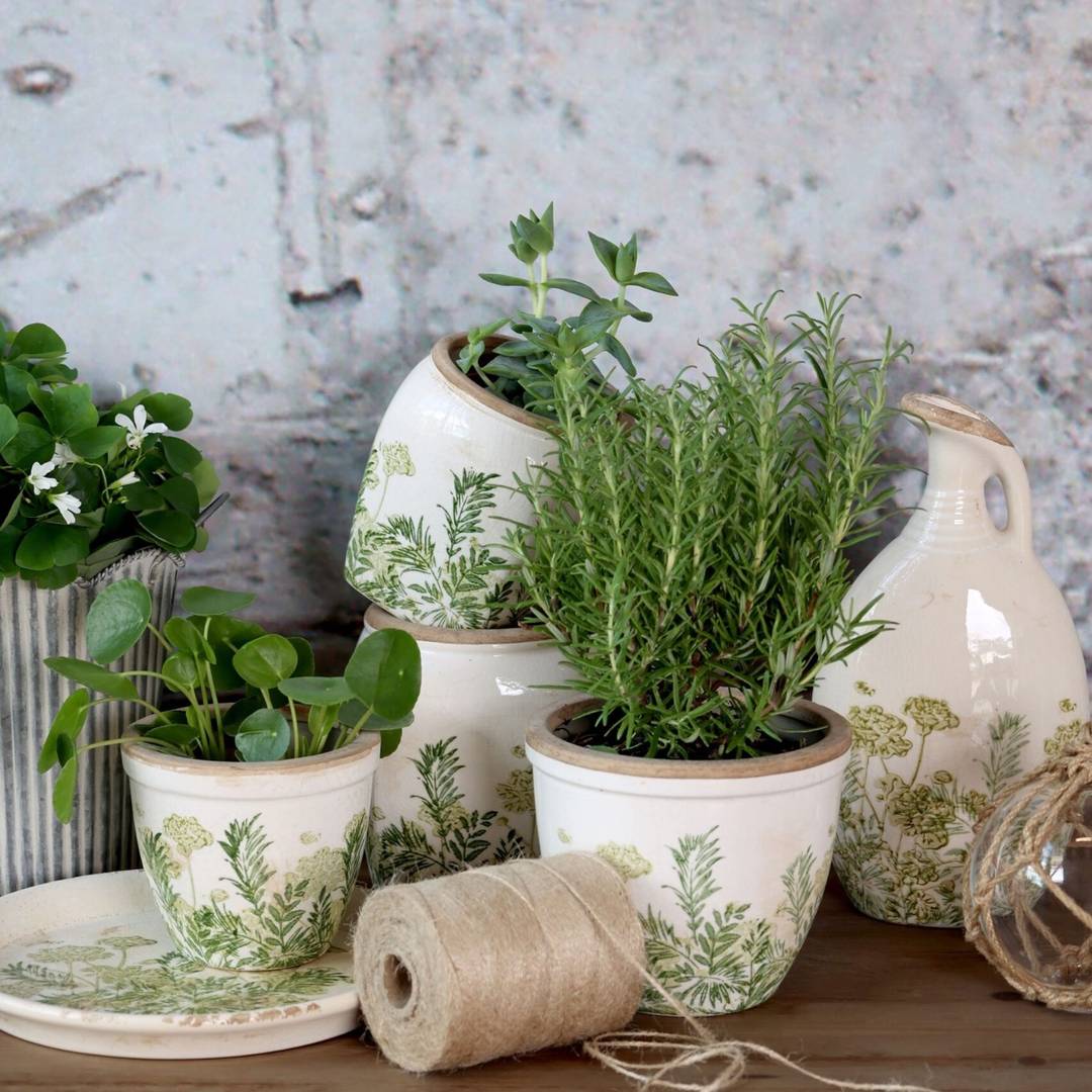 Vaso erbe di campo S - immagine 4