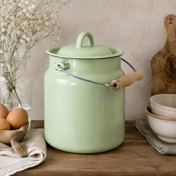 Contenitore per latte Emils verde