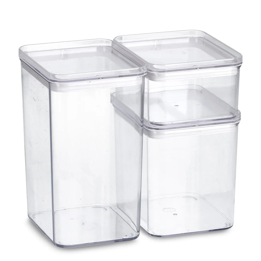 Set di barattoli in plastica - immagine 2