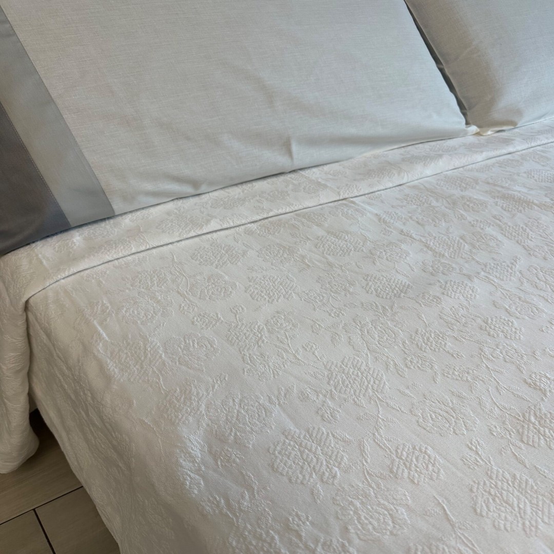 Copriletto Romance bianco - immagine 2