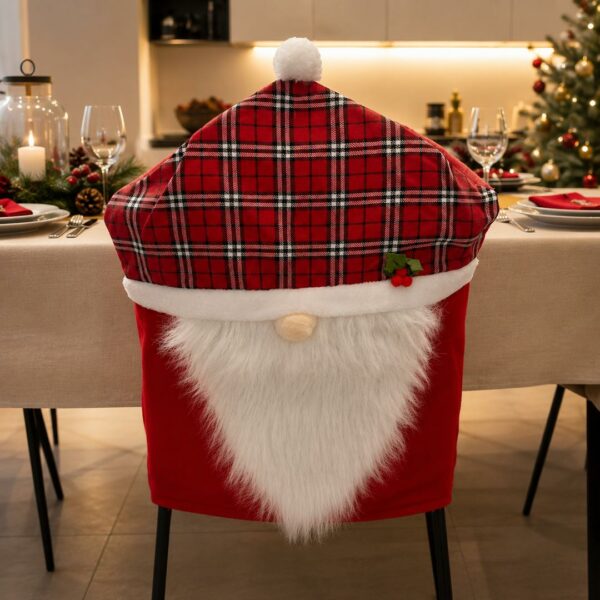 Coprisedia in pannolenci tartan piccolo