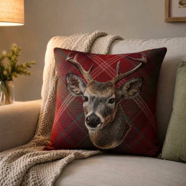 Cuscino arredo Cervo rosso
