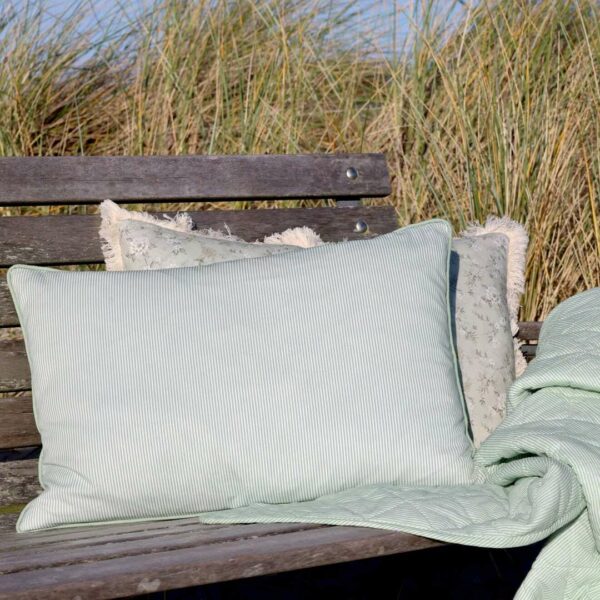 Cuscino arredo Righe verdi