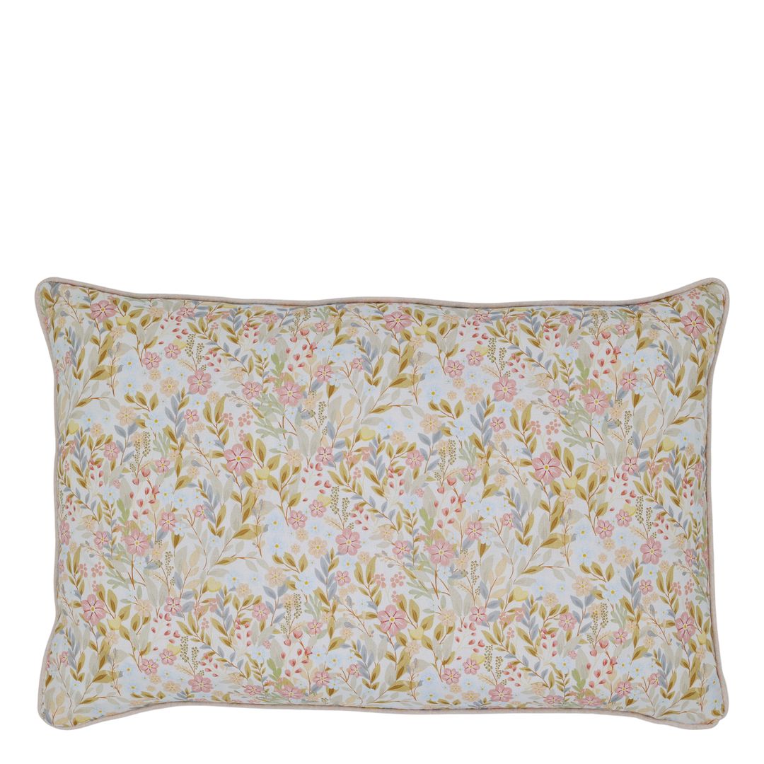 Cuscino arredo Fiorellini pesca 50x35 - immagine 2