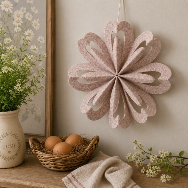 Decoro appendibile Kassio beige piccola