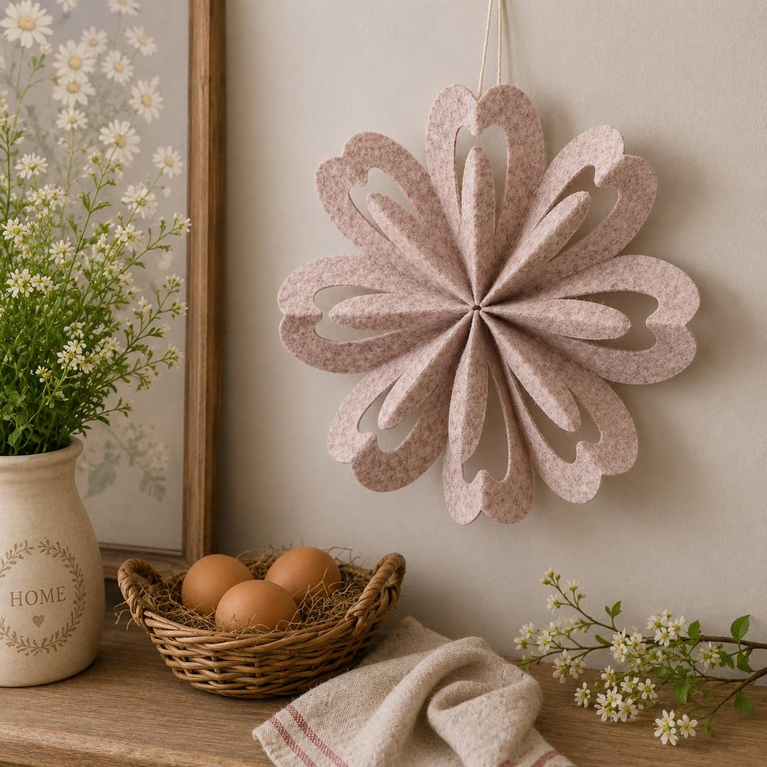 Decoro appendibile Kassio beige piccola