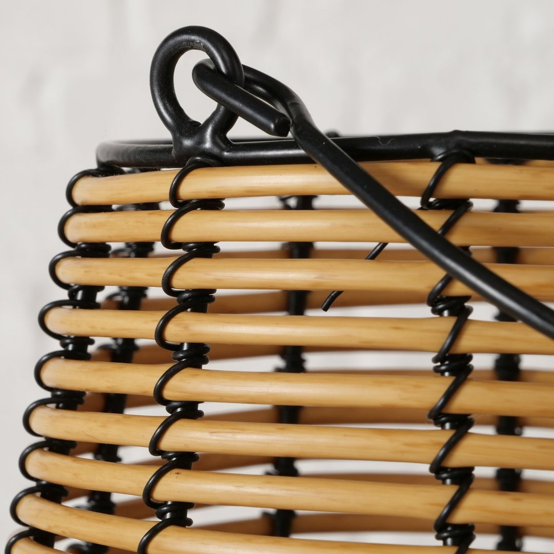 Lanterna Arvid in rattan piccola - immagine 2