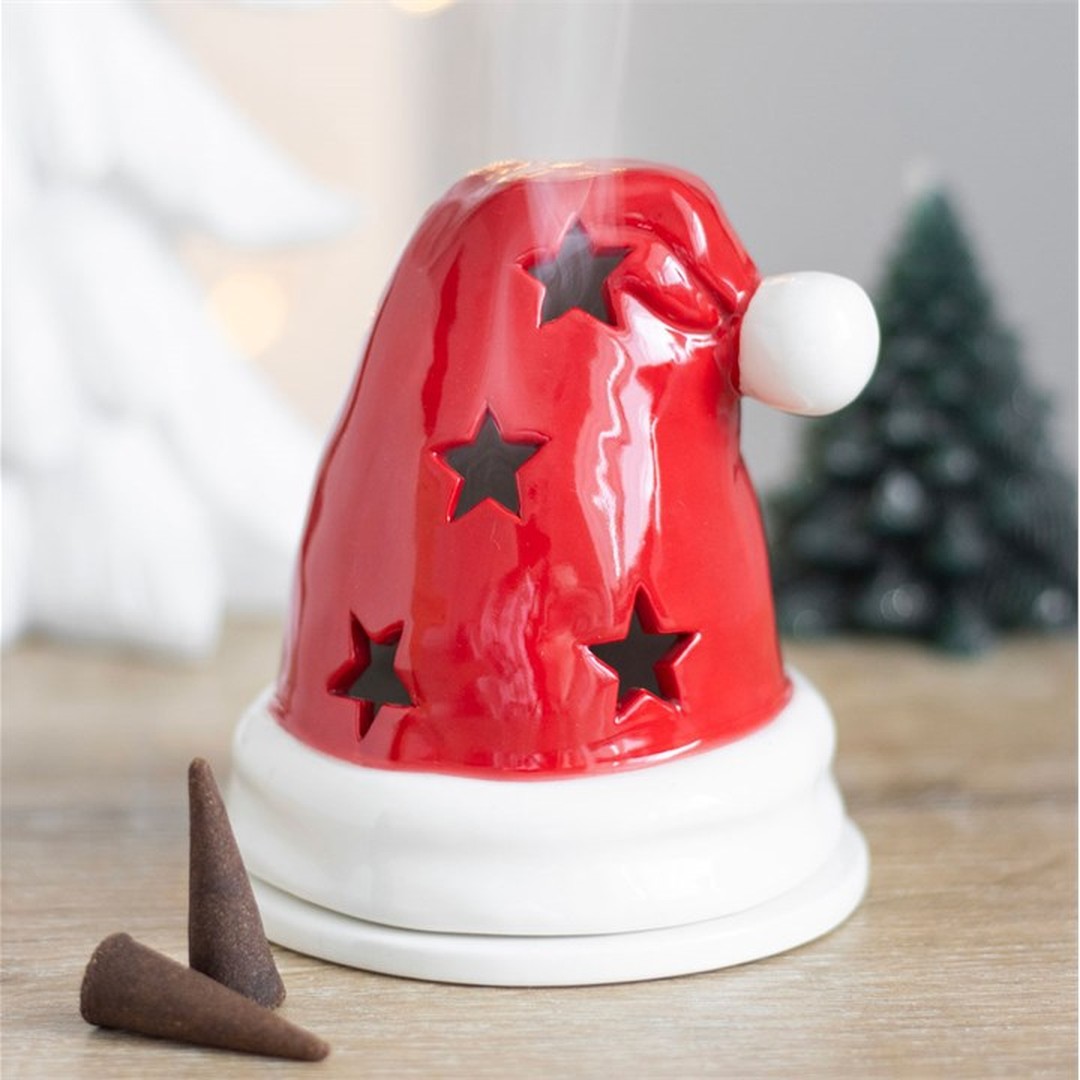 Diffusore per incenso Cappello di Babbo Natale