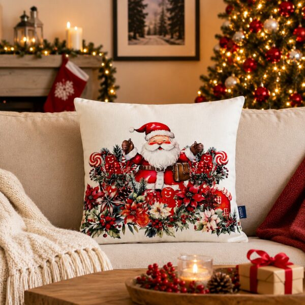Fodera cuscino Santa Claus
