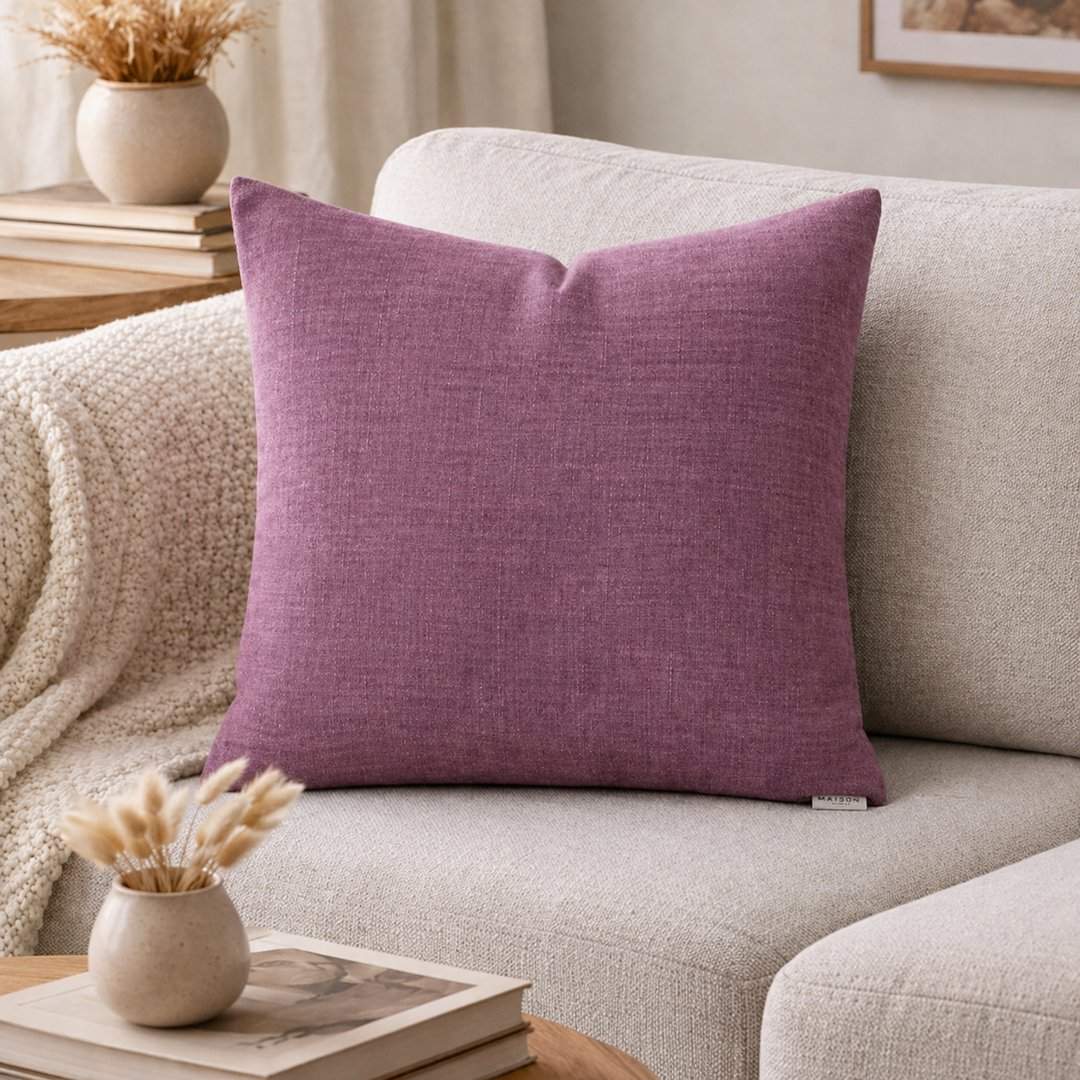 Fodera per cuscino arredo Malva 40x40