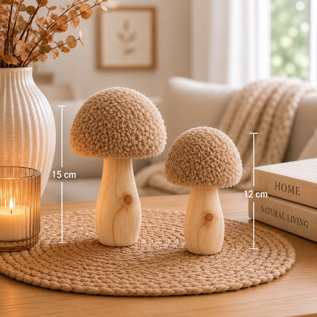 Fungo Teddy beige piccolo - immagine 2