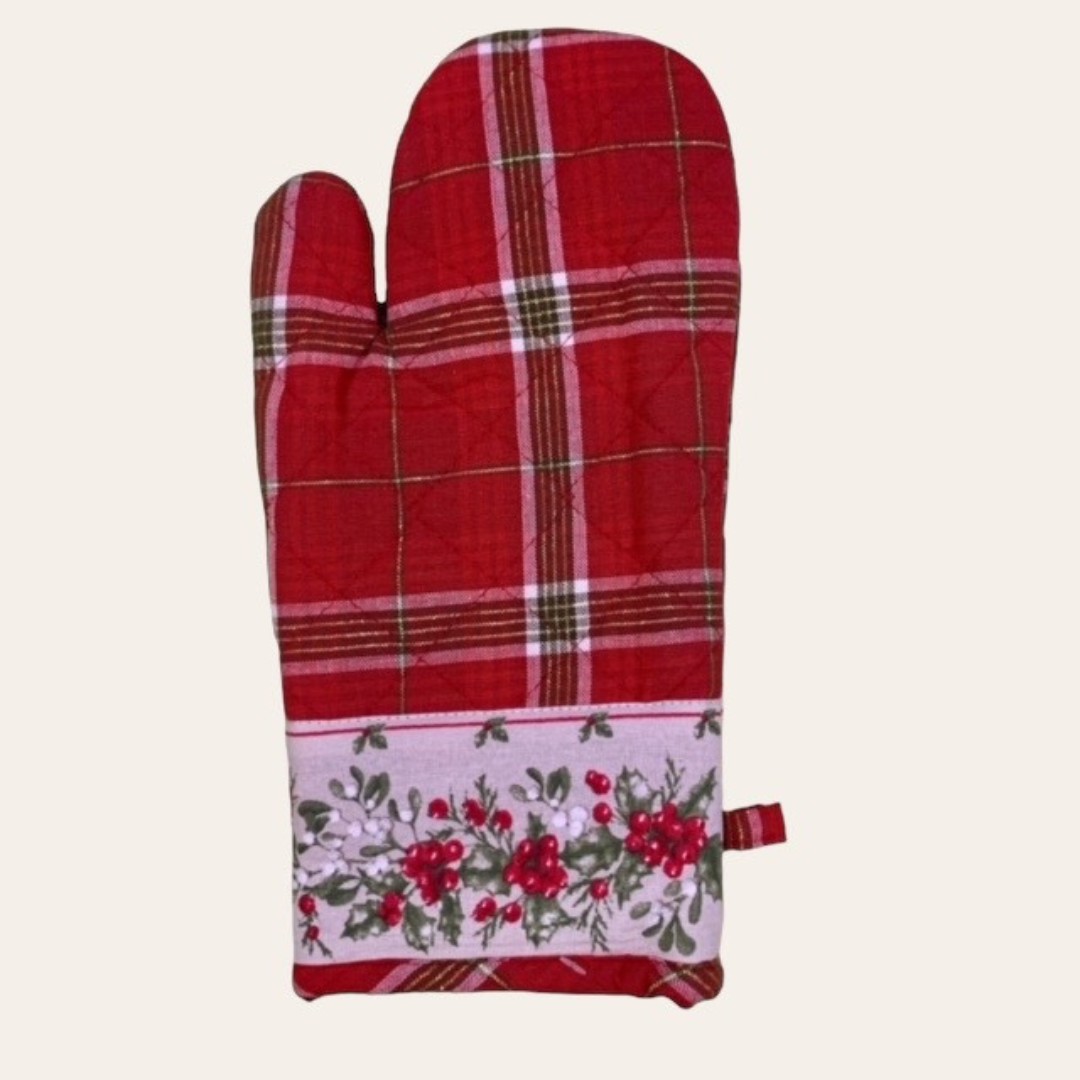 Guanto da cucina Agrifoglio tartan - immagine 2
